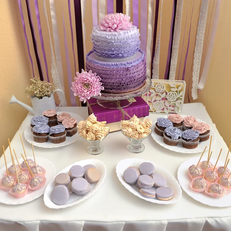high-angle-view-wedding-cake-table-home
